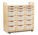Kast B105 x D47 x H108 cm Esdoorn met 6 Laden H7,5 en 12 Laden H15 Tangara Groothandel Kinderopvang en kinderdagverblijf inrichting (112)